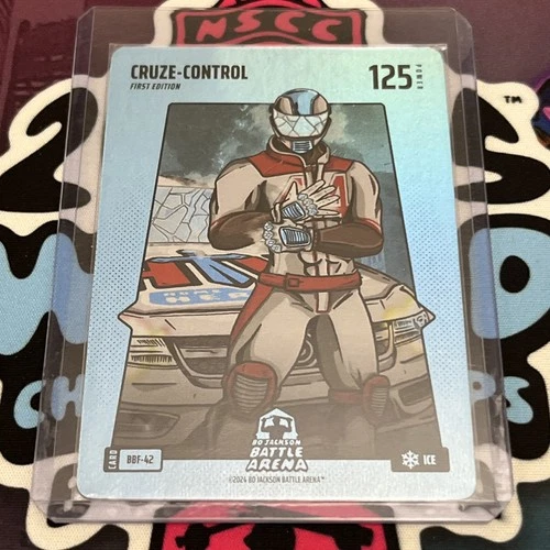 Bo Jackson Battle Arena Blue CRUZ-CONTROL BBF-42 Elly De La Cruz Battlefoil