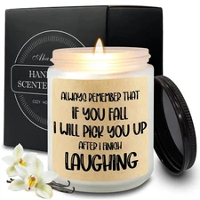 Funny Gifts for Best Friend, Hilarious Gag Gifts, Vanilla Scented Candles BFF...