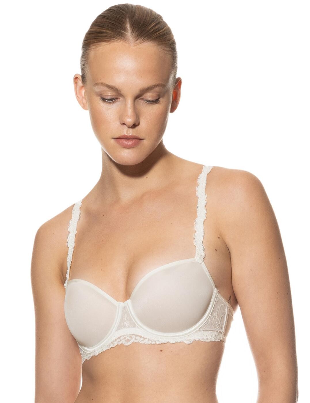 34B Mey Mysterious Half Cup Bra Underwired Womens Luxury Bras Lingerie 74647
