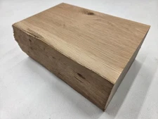 13" Very Nice Unique Thick White oak Live-edge Slab Lumber Kiln-dried Wood