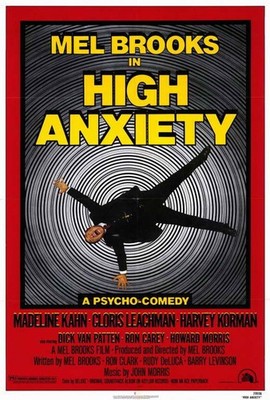 High Anxiety Poster 27x40 Mel Brooks Madeline Kahn Cloris Leachman