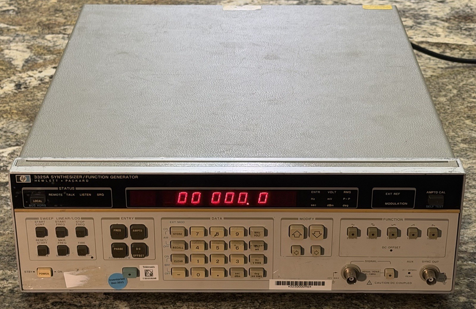 HP 3325A Synthesizer Function Sweep Generator