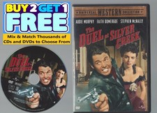 The Duel at Silver Creek (DVD, 1952) Audie Murphy Western Disc & Cover Art Only