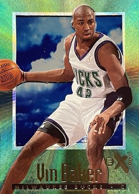 1996-96 Skybox EX 2000 VIN BAKER Milwaukee Bucks