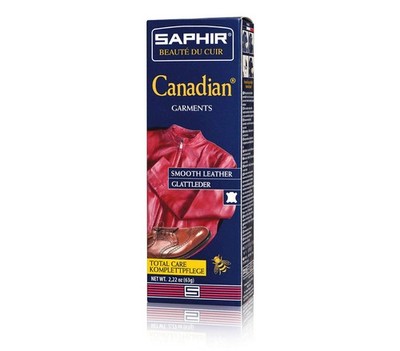 Saphir Canadian Leather Conditioning Cream 2.22 oz Tube - Softens Dry Leather