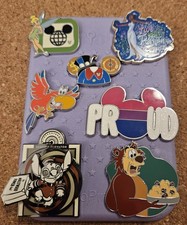 Disney 7-pin trading pack with pin board. 