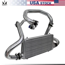 Intercooler+Pipe Kit For 1996-2000 Subaru Impreza GC8 WRX STI EJ20 RS 2.0L Black