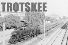 35mm Negative CFR Romania Railways Steam Loco 231 074 1968 