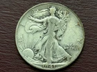 1941-D WALKING LIBERTY HALF DOLLAR 90% SILVER .50¢ UNITED STATES   (A239)
