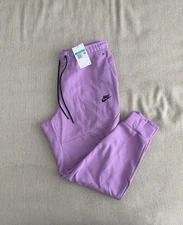 Nike Sportswear Tech Fleece Jogger Pants Violet Shock Men Size XL CU4495-532 New