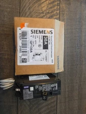 Siemens QPF2 GFCI Circuit Breaker 15 Amp MCB 120V 1P with Pigtail