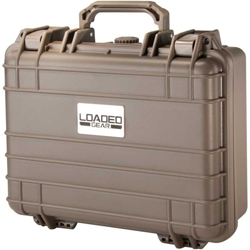 BARSKA Loaded Gear HD-200 Dark Earth Hard Case w/ Foam Padding, BH12174