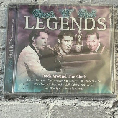 Rock 'N' Roll Legends CD 2004 Around The Clock Elvis Fats Domino Bill Jaley
