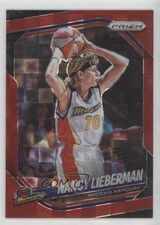 2025 Panini Prizm WNBA Red Pandora /199 Nancy Lieberman-Cline Lieberman HOF 1ny5