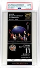 2009 Michael Jordan NBA HOF Enshrinement Ticket PSA 10 Gold Logo Full Size POP 8