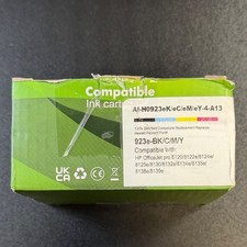 Compatible Ink Cartridge 4-Pack for HP 923e OfficeJet Pro 8120 8130 BK/C/M/Y JB6