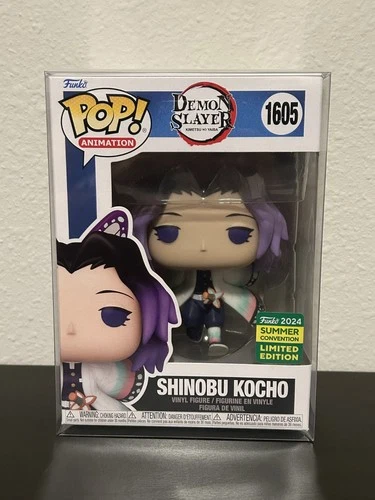 NEW! Demon Slayer Funko 1605 Shinobu Kocho 2024 Summer Con Exclusive!