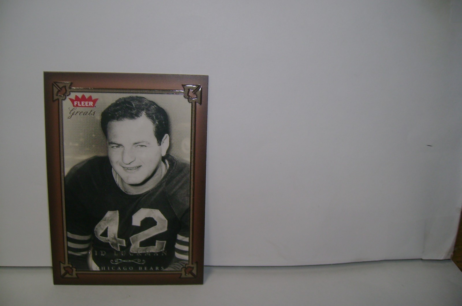 2004 FLEER GREATS OF THE GAME #16 SID LUCKMAN