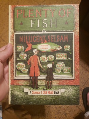 Plenty of Fish by Millicent Selsam 1960 I Can Read Science - HC Children Book