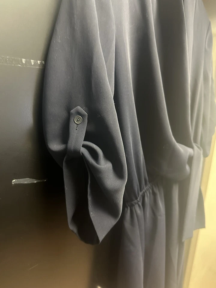 Vestido envolvente para mujer Elie Tahari talla 4 mangas 3/4 usado excelente estado Foto 3 de 4