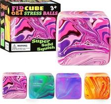 Fidget Toys Squeeze Stress Cube Ice Squeeze Cube Sugar Balls Relief Sensory Toys