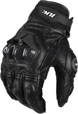 Air Flow Leather Motorcycle Gloves Touchscreen for Men and Women