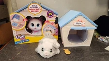 Little Live Pets My Kitty's Home Interactive Plush Toy Kitten & House