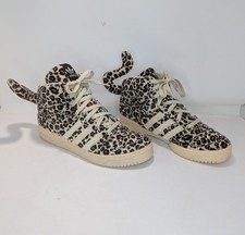 adidas gazelle silver green womens Spring Summer 2012 Jeremy Scott x Adidas Leopard Tail Sneakers – Alex  Maxamenko main image 0