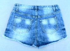 Mossimo Shorts Jeans Distressed Size 3 Womens High Cut-Off New Rise Denim Ladies