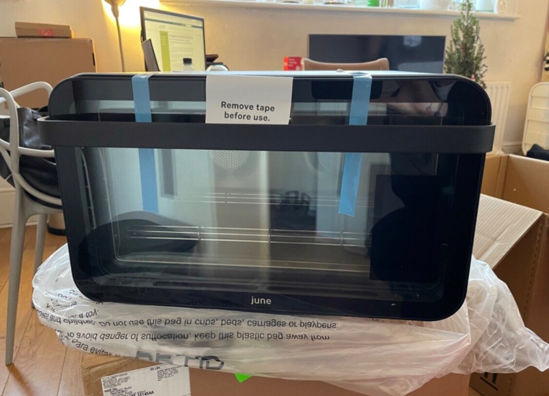 ️ JUNE OVEN PLUS 12 IN 1 SMART TOASTER MINI COOKER AIR FRYER GRILL SAGE