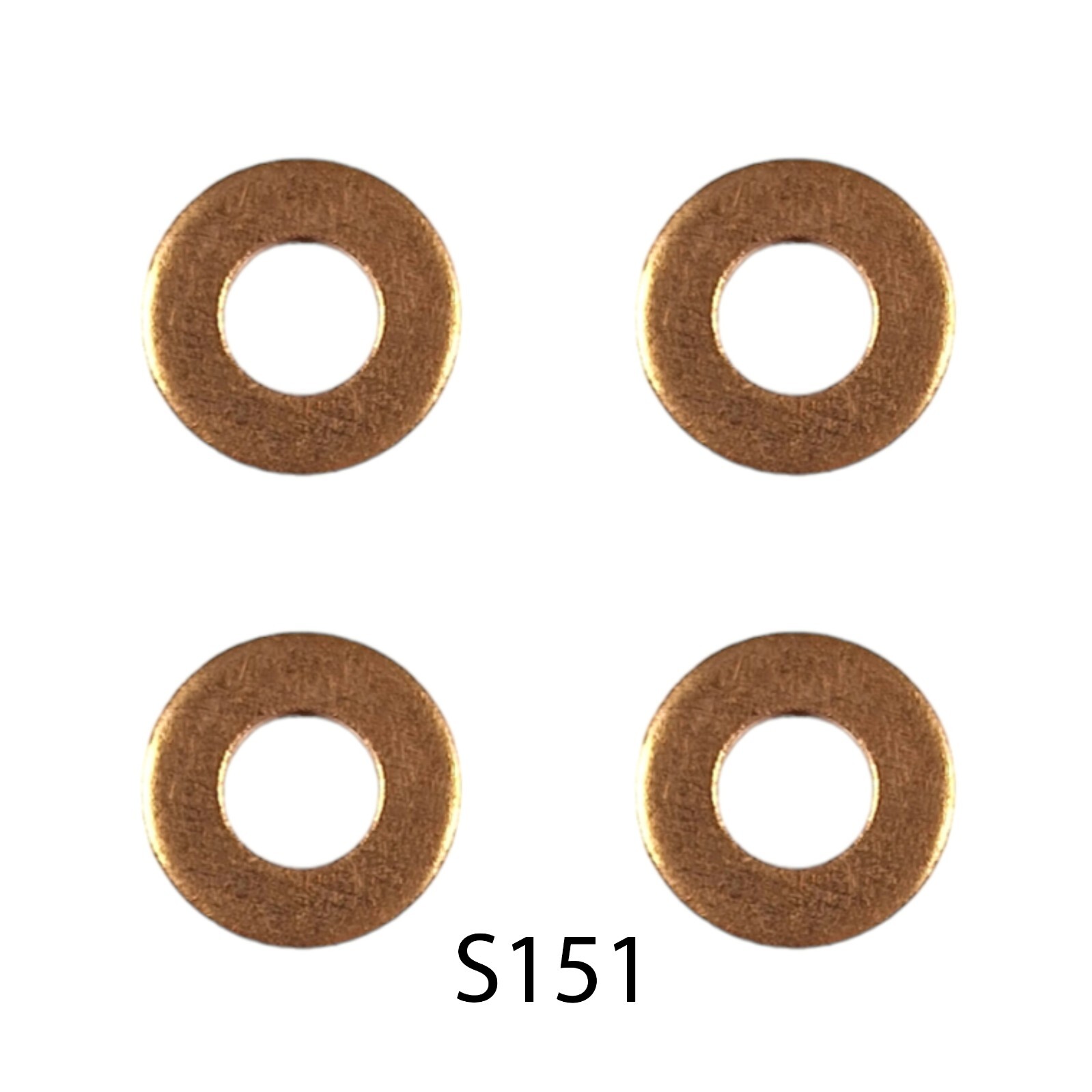 For Renault Alaskan 2.3 DCI Diesel Fuel Injector Copper Seal Ring / Washer x 4