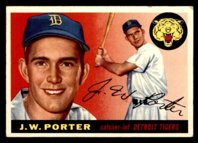 1955 Topps Baseball #49 J.W. Porter VG/EX *f1