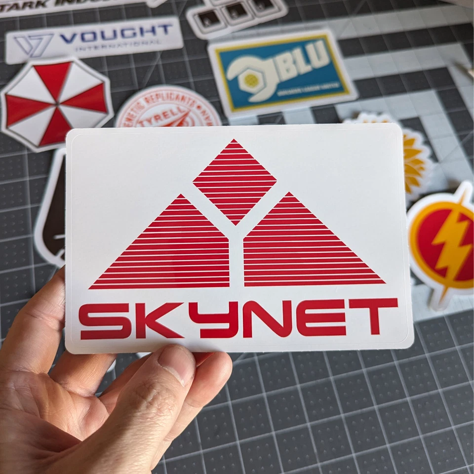 Skynet Decal (vinyl for Car laptop window tumbler water bottle) sticker symbol c - Image 2 of 4