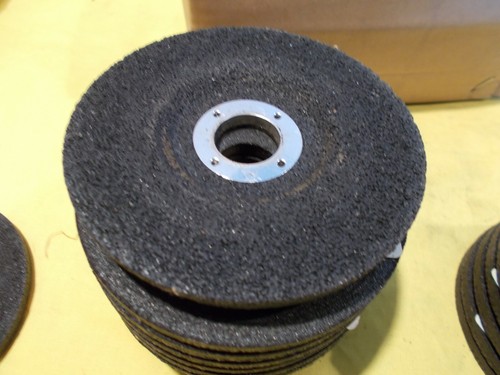 25 NEW GRINDING WHEELS 4 1/2" x 1/4" x 7/8" hole type 27 grinder metal 24 grit - Bild 4 von 4