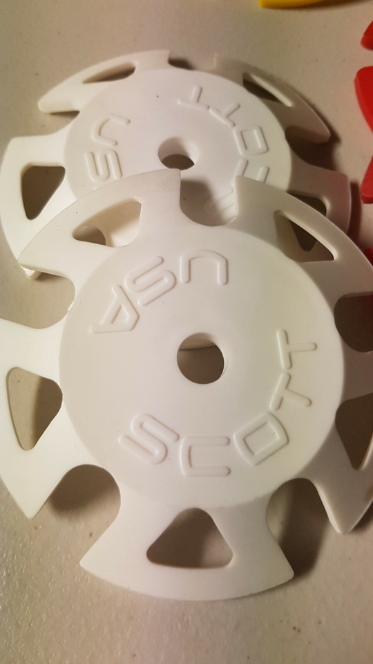 SCOTT Ski Pole POWDER Baskets 9.5cm with CollarPair (2 of each) SC