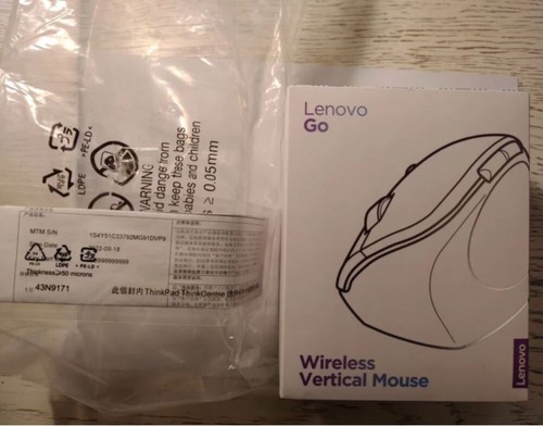Original Lenovo Go Wireless Vertical Mouse - Picture 2 of 2