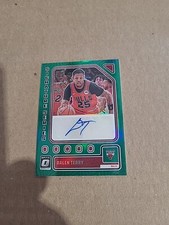 Nice 2023-24 Panini Donruss Optic Dalen Terry Green Prizm Auto #SS-TER. 000824