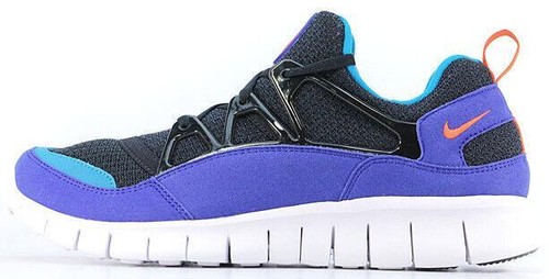 NIKE FREE SOCFLY SD 3.0 SIZE 11 MENS BLACK/LIGHT BLUE/PURPLE  display picture 2