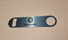 Lowenbrau Beer , Bar blade bottle opener, Man Cave, Beer. Man Hut. 