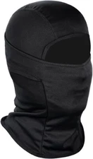 Achiou Ski Mask for Men Women, Summer Balaclava Face Mask, Shiesty Black 