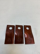 ** Lot of 3 ** Agco Parts  ~ 700 715 575 ~ Twisted Mower Blade RH Rotation