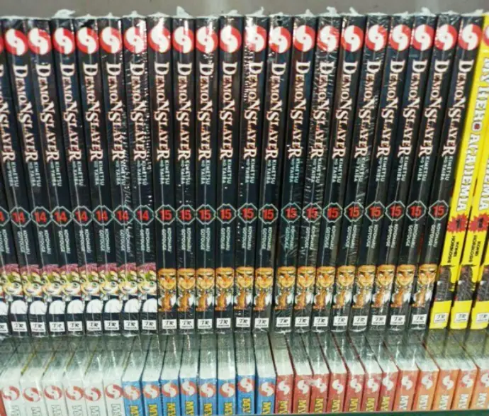 1 Vol. of Demon Slayer Kimetsu no Yaiba Manga English Version (Vol