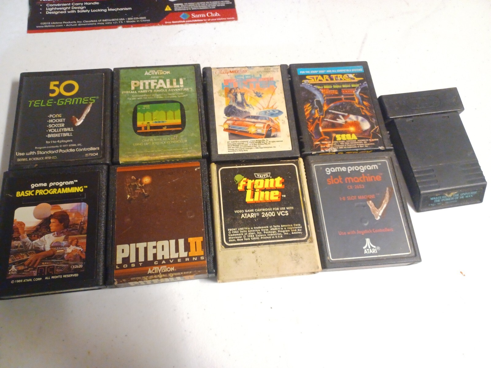 Lot of 9 RARE Atari 2600 Games Untested | eBay