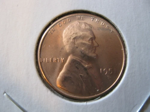 1951 S Lincoln Wheat Cent Ch/Gem BU+!