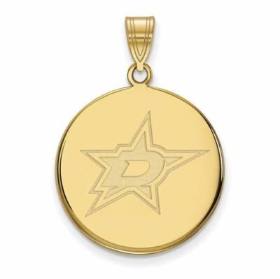 SS GP NHL Dallas Stars Large Disc Pendant