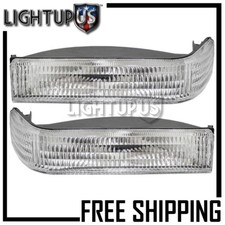 1993-1996 Jeep Grand Cherokee Left Right Pair Corner Parking Signal Lights