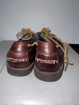 Timberland Mens Earthkeepers Leather Lace Up Brown Boat  display picture 2