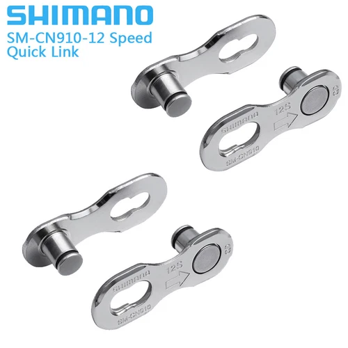 2 Pair Shimano SM-CN910 12 Speed Quick Link M6100/7100/8100/9100 12S Chain Link - Picture 1 of 2