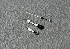 HANDS SET SBBN STYLE BLACK BGW9 / SEIKO MOD SKX SKX007 NH35 NH36 NH34