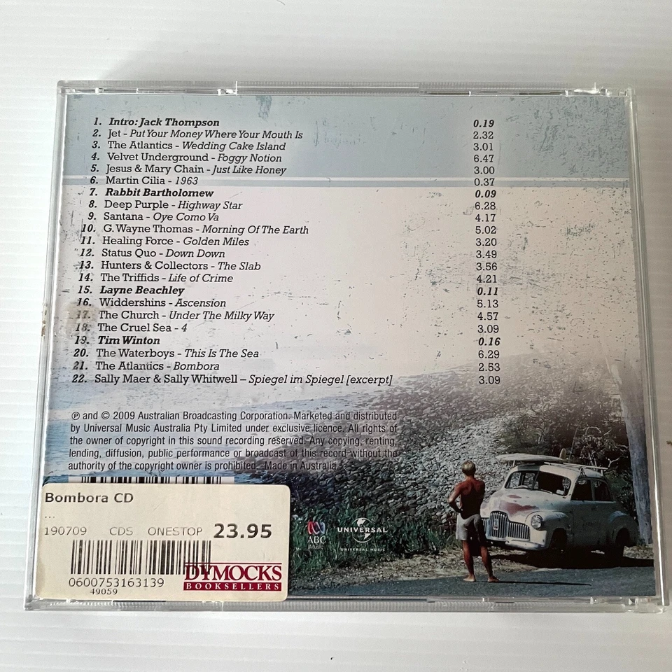 Bombora Soundtrack To Australian Surfing CD 2009 ABC Music Surf Alt Indie Rock - Image 3 of 4